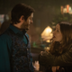 Emily Browning and Iwan Rheon in American Gods